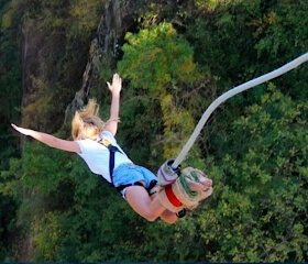 Bunjee Jumping in Goa